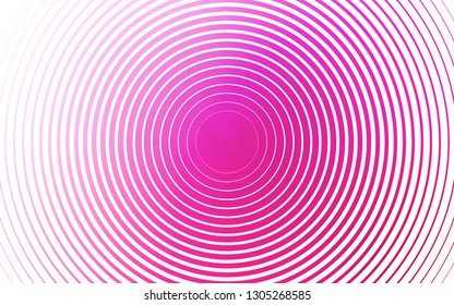 Light Pink vector pattern with spheres. Glitter abstract illustration with blurred drops of rain. Design for posters, banners.