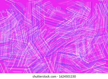 Light Pink vector pattern with spheres. Blurred bubbles on abstract background with colorful gradient. Pattern for ads, leaflets.