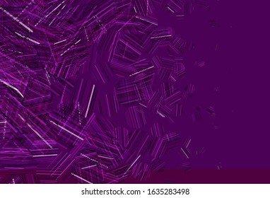 Light Pink vector pattern with spheres. Beautiful colored illustration with blurred circles in nature style. Pattern for ads, leaflets.