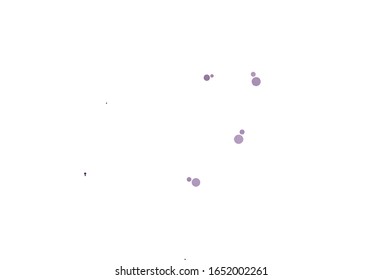 Light Pink vector pattern with spheres. Illustration with set of shining colorful abstract circles. Pattern for beautiful websites.