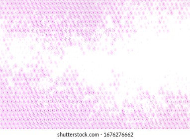 Light Pink vector pattern with spheres. Beautiful colored illustration with blurred circles in nature style. Pattern for beautiful websites.
