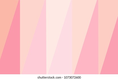 Light Pink vector polygon abstract backdrop. A sample with polygonal shapes. The template for cell phone's backgrounds.