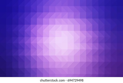 Light Pink vector polygon abstract pattern. An elegant bright illustration with gradient. A new texture for your design.