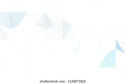 Light Pink vector polygonal background. Colorful illustration in polygonal style with gradient. Brand new style for your business design.