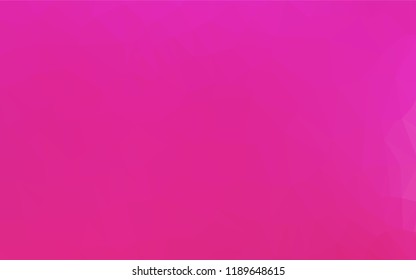 Light Pink vector polygonal background. Creative illustration in halftone style with gradient. The completely new template can be used for your brand book.