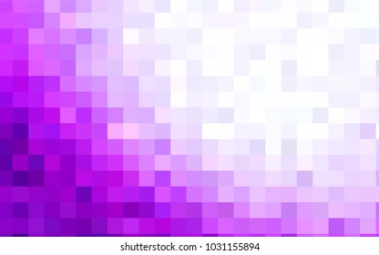 Light Pink vector polygonal illustration consisting of rectangles. Rectangular design for your business. Creative geometric background in origami style with gradient.