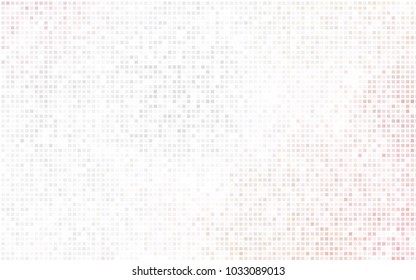 Light Pink vector polygonal illustration consisting of rectangles. Rectangular design for your business. Creative geometric background in origami style with gradient.