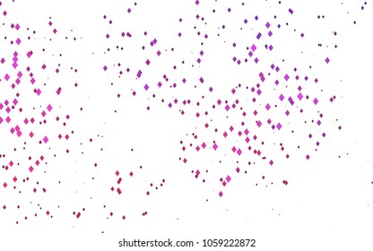 Light Pink vector polygonal illustration consisting of rectangles. Rectangular design for your business. Creative geometric background in origami style with gradient.