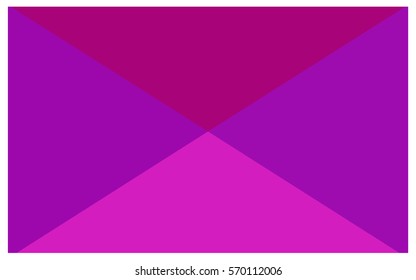 Light Pink vector polygonal illustration, which consist of triangles with a gemstone in center. Triangular design of a huge diamond for your business. Creative geometric background of gems.