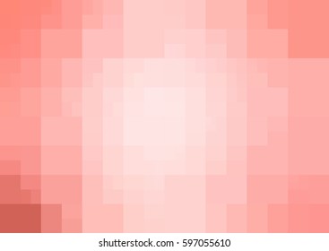 Light Pink vector polygonal illustration, which consist of rectangles. Rectangular pattern for your business design. Geometric background in Origami style with gradient. 