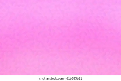 Light pink vector polygonal illustration, which consist of hexagons. Hexagonal pattern for your business design. Geometric background in Origami style with gradient. 