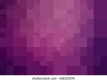 Light Pink vector polygonal illustration, which consist of rectangles. Rectangular design for your business. Creative geometric background in Origami style with gradient
