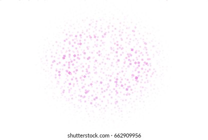 Light Pink vector polygonal illustration, which consist of rectangles. Rectangular pattern for your business design. Geometric background in Origami style with gradient. 