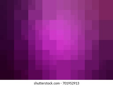 Light Pink vector polygonal illustration, which consist of rectangles. Rectangular design for your business. Creative geometric background in Origami style with gradient