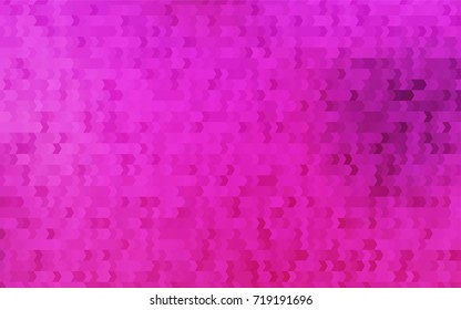 Light Pink vector polygonal illustration, which consist of rectangles. Rectangular pattern for your business design. Geometric background in Origami style with gradient. 