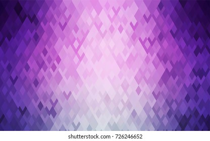 Light Pink vector polygonal illustration consisting of rectangles. Rectangular design for your business. Creative geometric background in origami style with gradient.