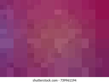 Light Pink vector polygonal illustration, which consist of rectangles. Rectangular pattern for your business design. Geometric background in Origami style with gradient. 