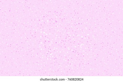 Light Pink vector polygonal illustration, which consist of rectangles. Rectangular pattern for your business design. Geometric background in Origami style with gradient. 