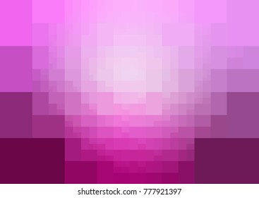 Light Pink vector polygonal illustration, which consist of rectangles. Rectangular pattern for your business design. Geometric background in Origami style with gradient. 