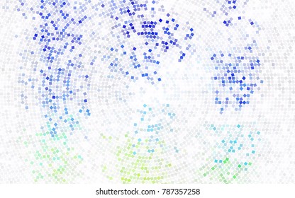 Light Pink vector polygonal illustration, which consist of rectangles. Rectangular pattern for your business design. Geometric background in Origami style with gradient. 