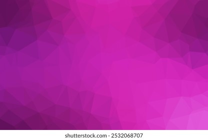 Motif polygonal Image vectorielle rose clair. Illustration créative en demi-teintes avec dégradé. Un tout nouveau style pour le design de votre entreprise.