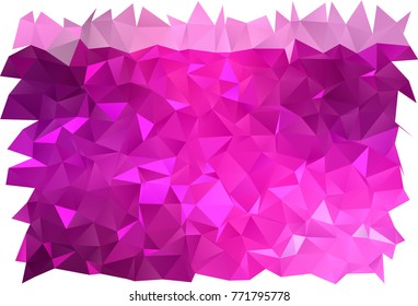 Light Pink vector polygonal pattern. A completely new color illustration in a vague style. The best triangular design for your business. Light Pink vector polygonal pattern. A completely new color illustration in a vague style. The best triangular design for your business.