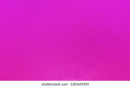 Light Pink vector polygonal template. An elegant bright illustration with gradient. The completely new template can be used for your brand book.