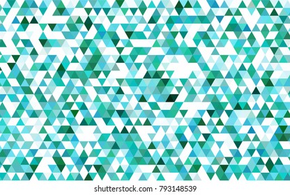 Light Pink vector polygonal template. A completely new color illustration in a vague style. The completely new template can be used for your brand book.