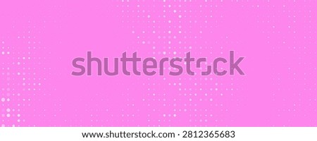 Light Pink vector red banner with set of circles, dots. Donuts Background. Creative Design Template. Technological halftone illustration.