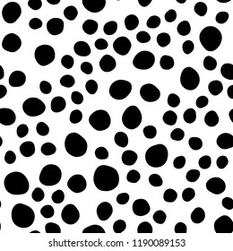 Light Pink vector seamless backdrop with dots, spots. Abstract illustration with colored bubbles in nature style. Design for textile, fabric, wallpapers.