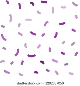Light Pink vector seamless background with curved circles. Blurred geometric sample with gradient bubbles.  Pattern for your business design.