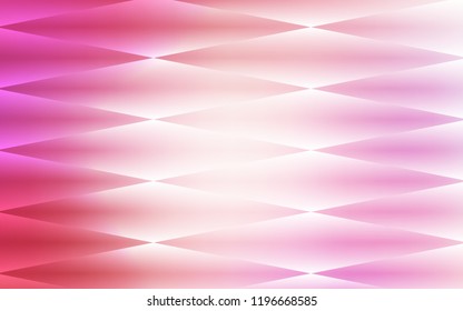 Light Pink vector seamless cover in polygonal style. Modern abstract illustration with colorful rectangles. Template for business cards, websites.