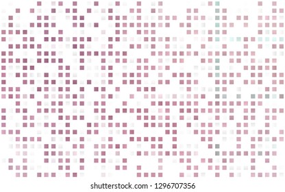 Light Pink vector seamless cover in polygonal style. Modern abstract illustration with colorful rectangles. Pattern for design of fabric, wallpapers.