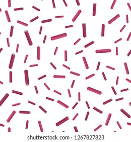 Light Pink vector seamless, isometric background with straight lines. Colorful shining illustration with lines on abstract template. Texture for window blinds, curtains.
