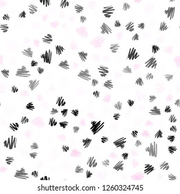 Light Pink vector seamless layout with flat lines. Modern geometrical abstract illustration with Lines. Template for your beautiful backgrounds.