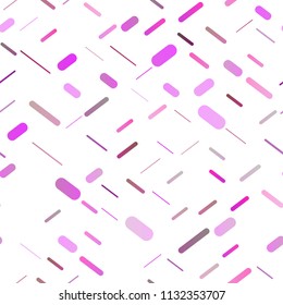 Light Pink vector seamless texture with colored lines. Decorative shining illustration with lines on abstract template. Smart design for your business advert.