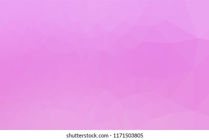 Light Pink vector shining hexagonal background. A completely new color illustration in a vague style. The template can be used as a background for cell phones.