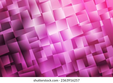 Light Pink vector shining triangular layout. Elegant bright polygonal illustration with gradient. Polygonal design for your web site.