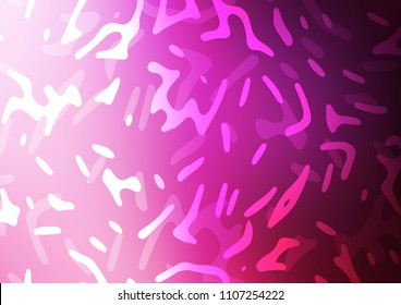 Light Pink vector template with abstract organic shapes. Colorful illustration in abstract marble style with gradient. Marble style for your business design.