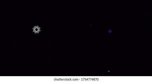 Light Pink vector template with abstract forms. Colorful abstract forms with gradient in simple style. Background for cell phones.