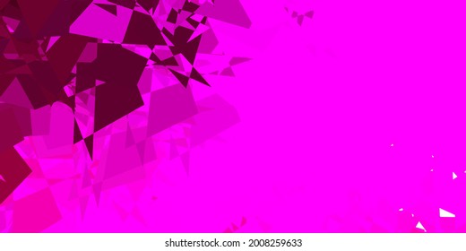 Light pink vector template with abstract forms. Colorful illustration with simple gradient shapes. Elegant design for wallpaper set.