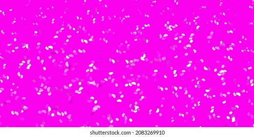 Light pink vector template with abstract forms. Modern abstract illustration with gradient random forms. Background for cell phones.