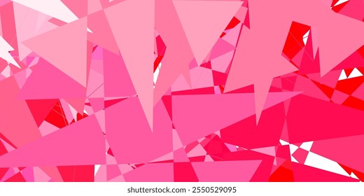 Light Pink vector template with abstract forms. Illustration with colorful shapes in abstract style. Smart design for your business.