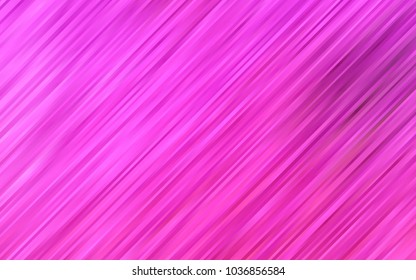 Light Pink vector template with bent lines. Colorful illustration in abstract marble style with gradient. The elegant pattern for brand book.