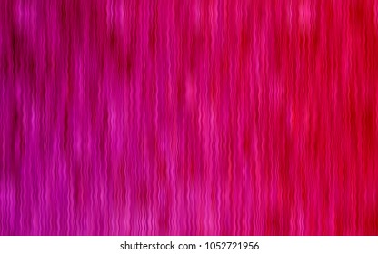Light Pink vector template with bent lines. Creative illustration in halftone marble style with gradient. Pattern for your business design.