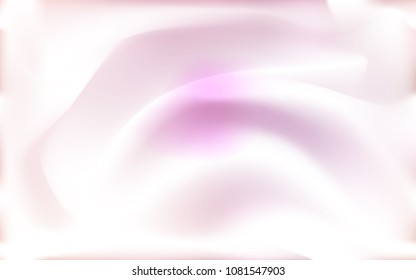 Light Pink vector template with bent lines. Creative illustration in halftone marble style with gradient. Textured wave pattern for backgrounds.