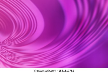Light Pink vector template with bent lines. A shining illustration, which consists of curved lines. Pattern for your business design.