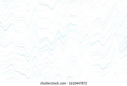 Light Pink vector template with bent ribbons. Creative illustration in halftone marble style with gradient. New composition for your brand book.