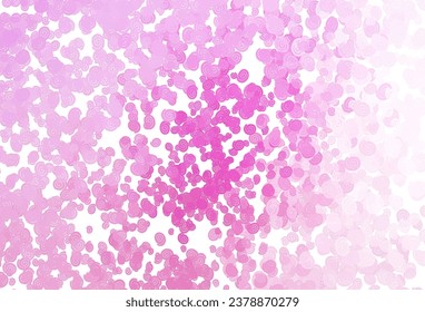 Light Pink vector template with bent lines. Shining crooked illustration in marble style. Pattern for your business design.