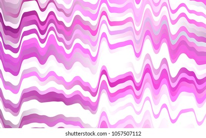 Light Pink vector template with bubble shapes. An elegant bright illustration with gradient. Brand-new design for your ads, poster, banner.